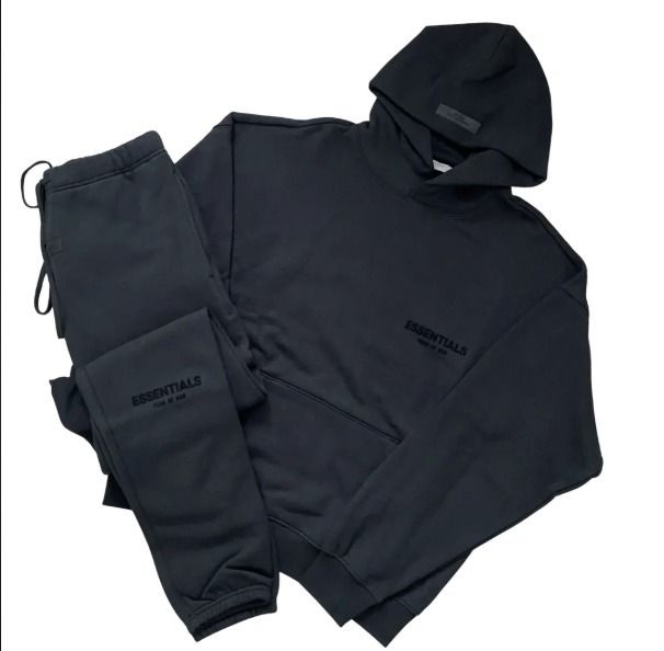 Black Hoodie And Sweatpants Set